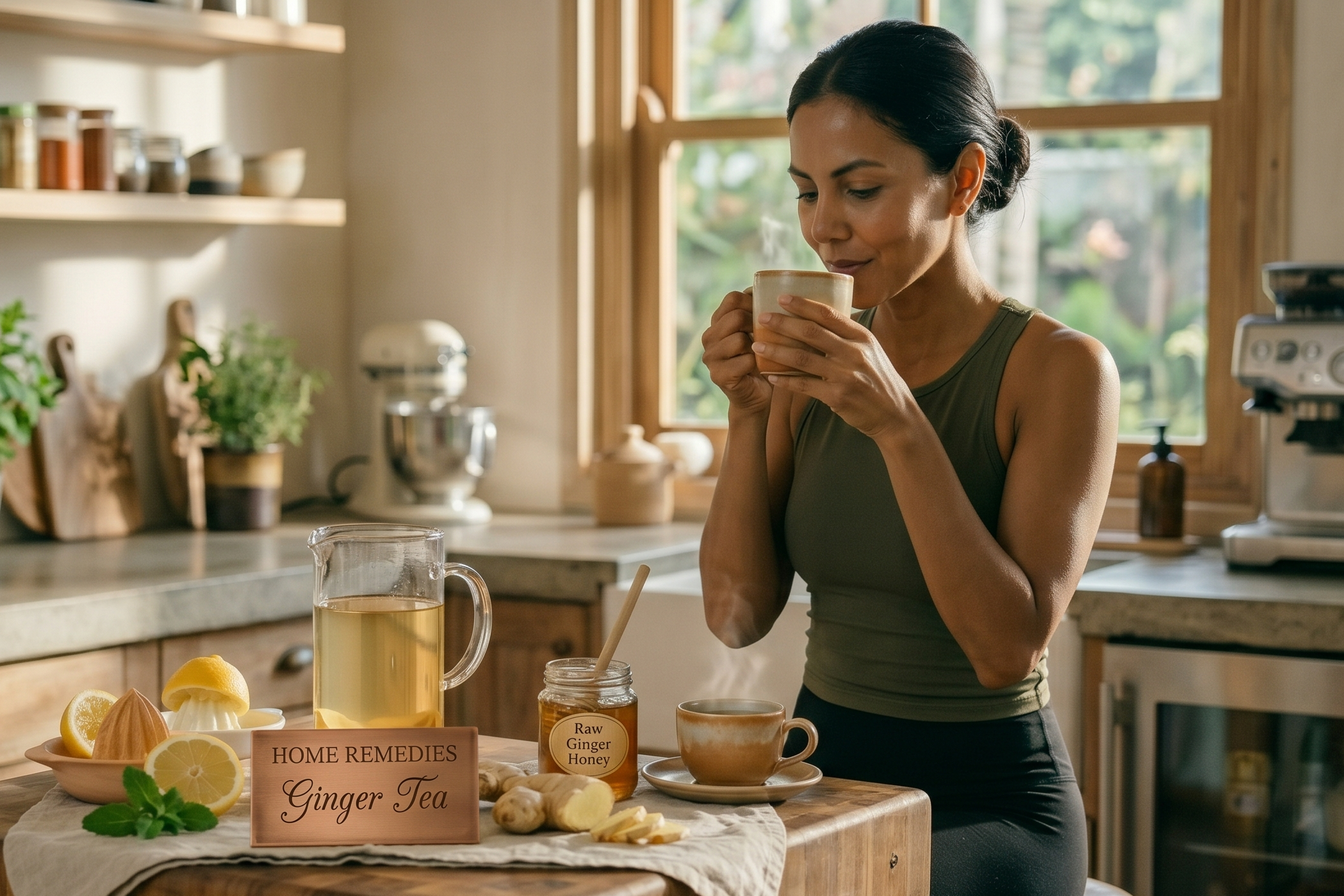 Home Remedies Ginger Tea