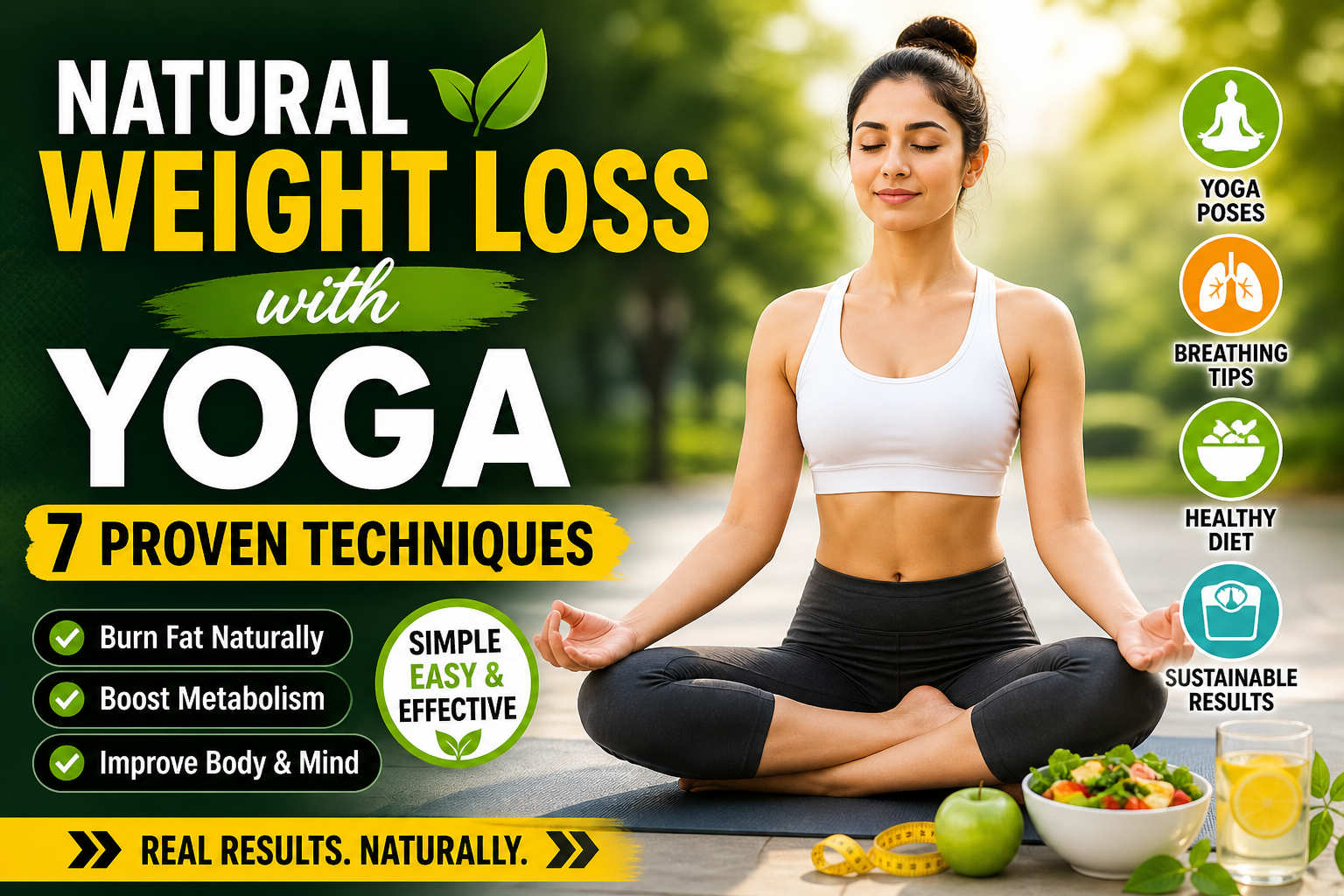 Struggling to Lose Weight? Try These 7 Yoga Tricks